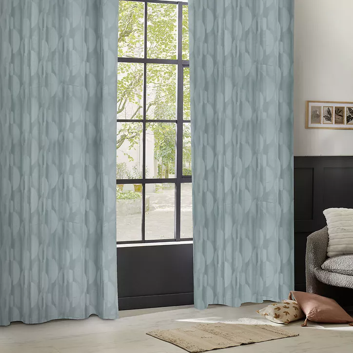 Cortina tejida (140 x 260 cm) Wimbi Azul