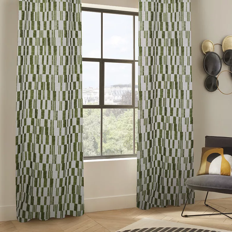 RIDEAU JACQ LEYNA KA 140X260 L. 140 x P. 0,1 x H. 260 cm