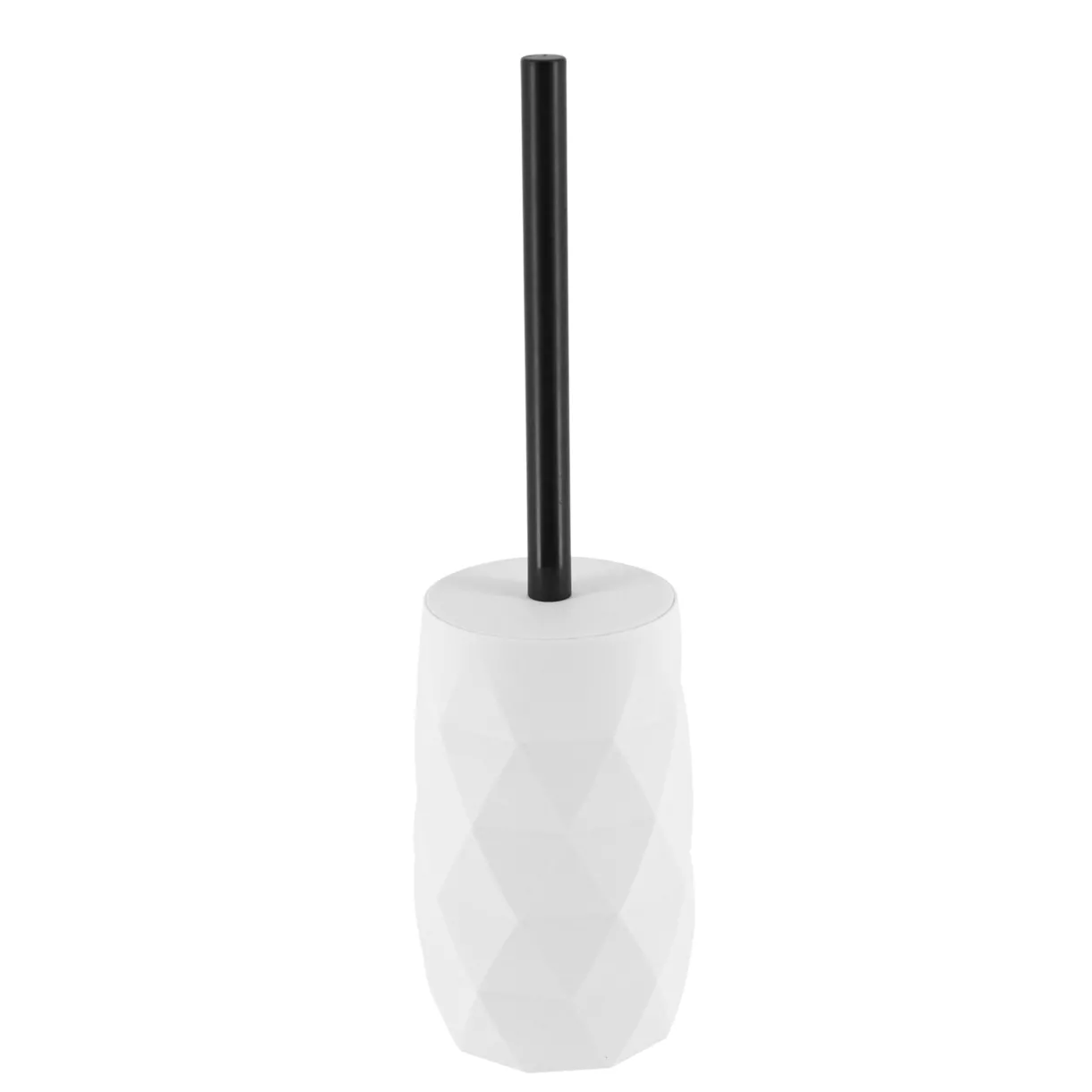 BROSSE WC ABS + RUBBER - BLANC