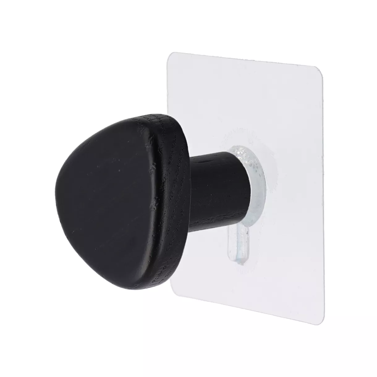 PATERE BOIS FORME GALET PETIT MODELE - NOIR