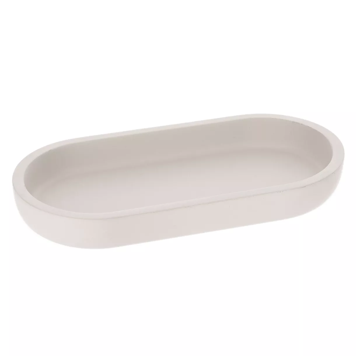 Ovale opbergplateau (19,5 cm) Japandi Beige