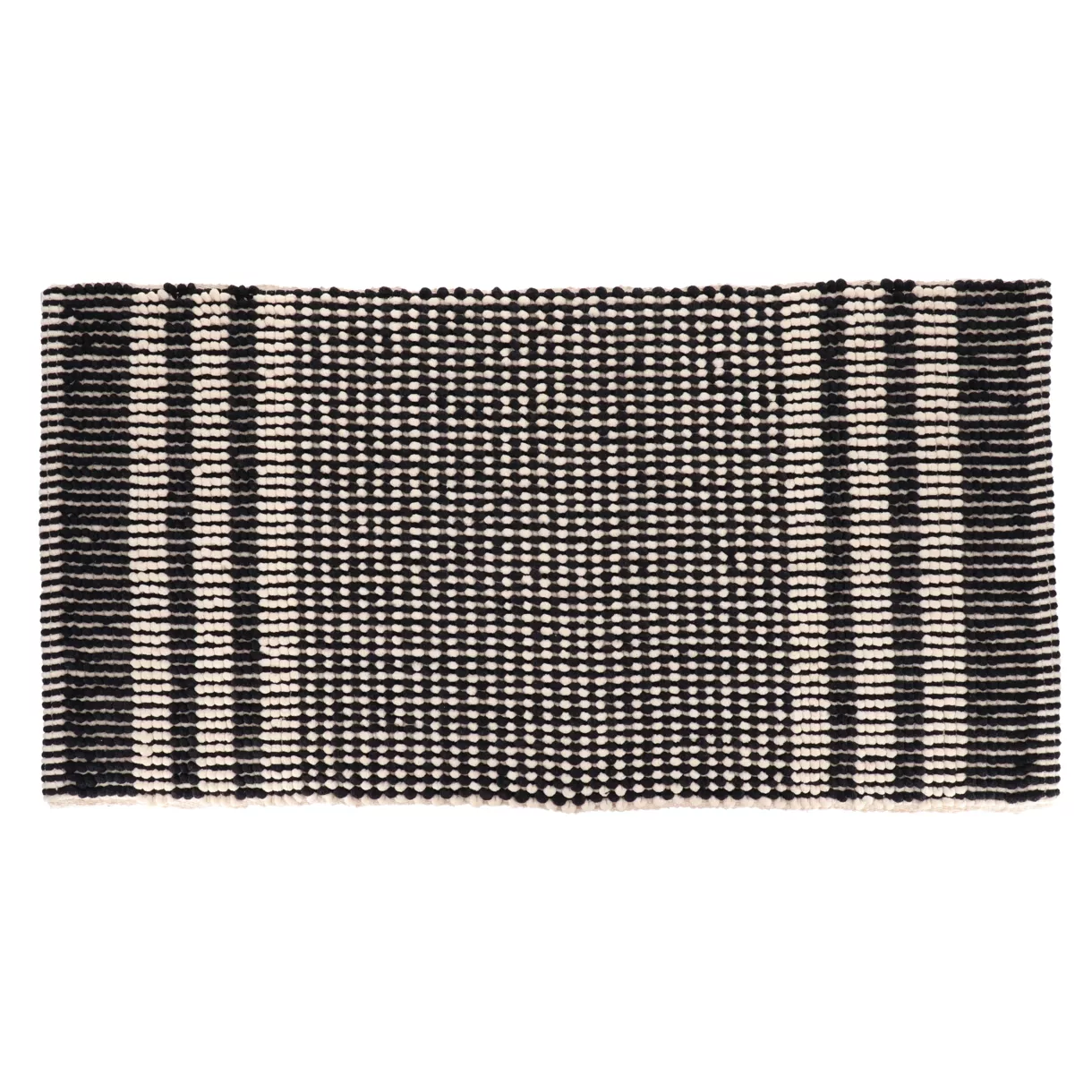 Microvezel chenille badmat (45 x 90 cm) Tokyo Zwart
