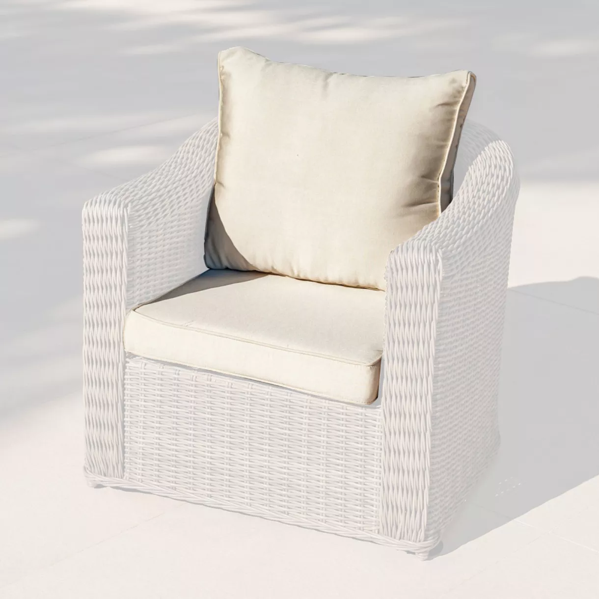 Housses de coussin de remplacement pour Fauteuil Calvi Beige