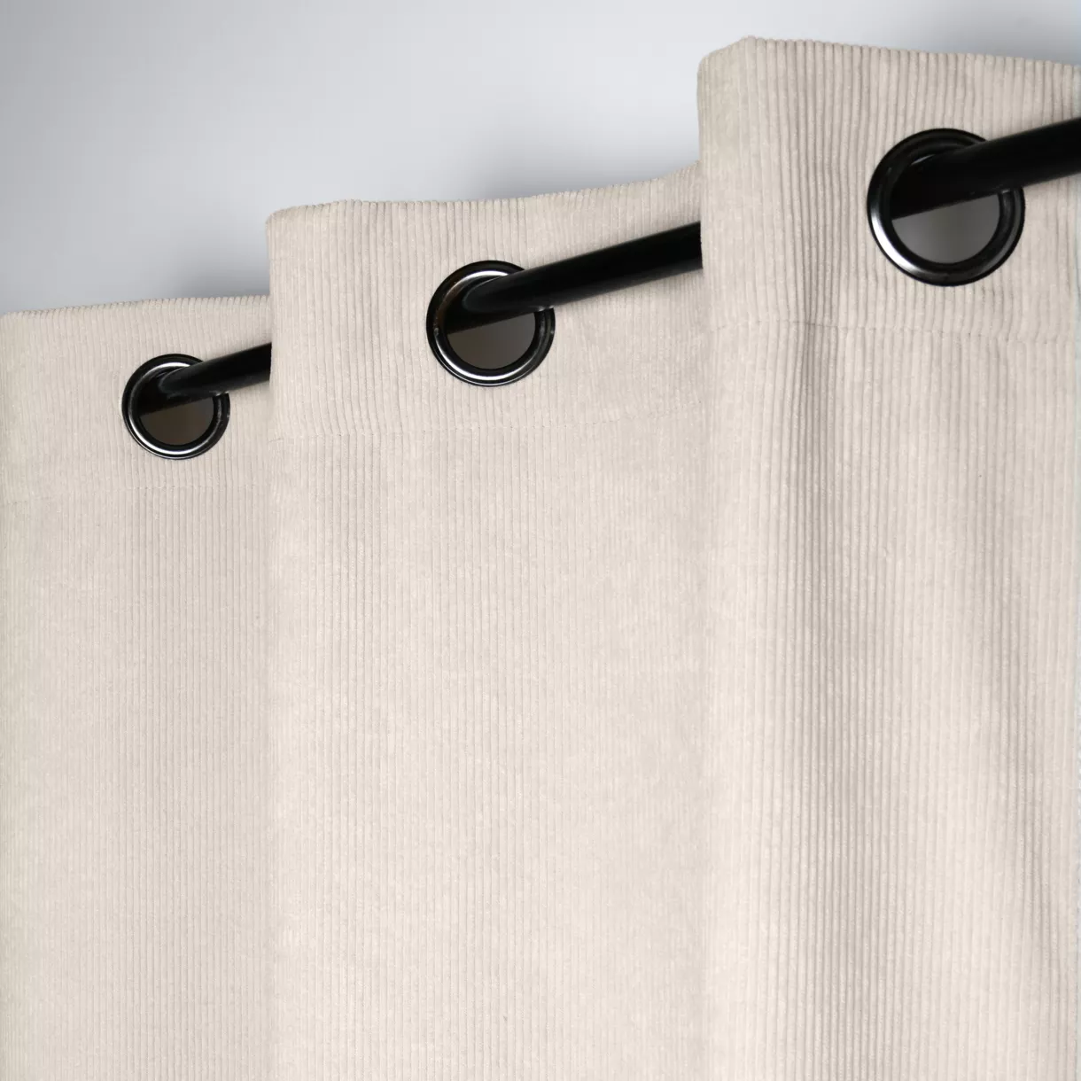 Rideau velours (140 x 260 cm) Dandy Beige