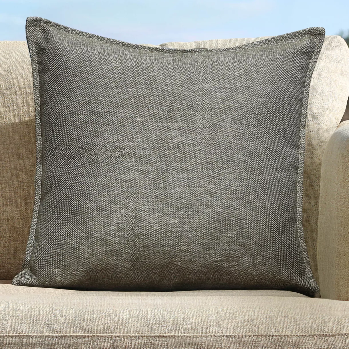 Coussin extérieur carré (45 x 45 cm) Kalena Vert olive