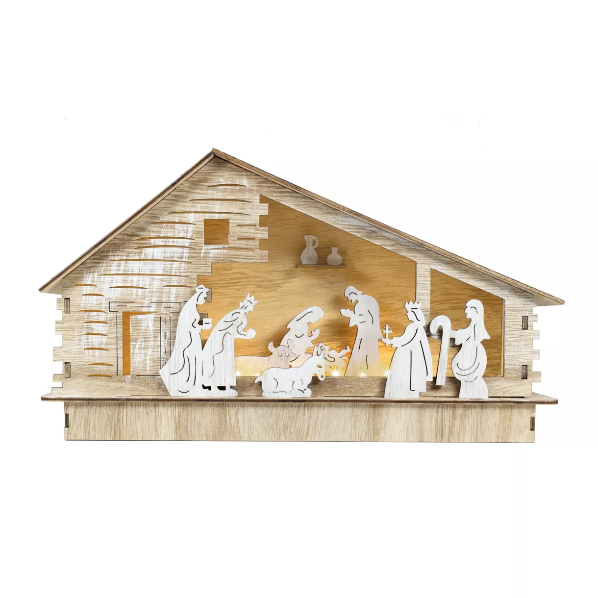 VILLAGE BOIS LED Blanc chaud MOD 2