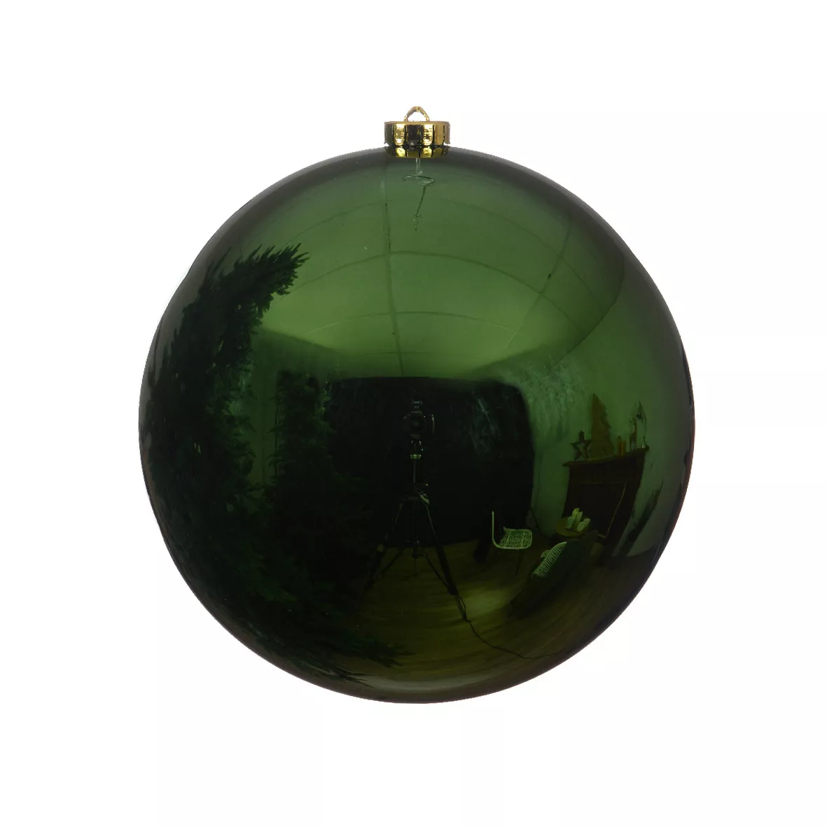 Boule de Noël (D140 mm) Alpine Vert sapin 1