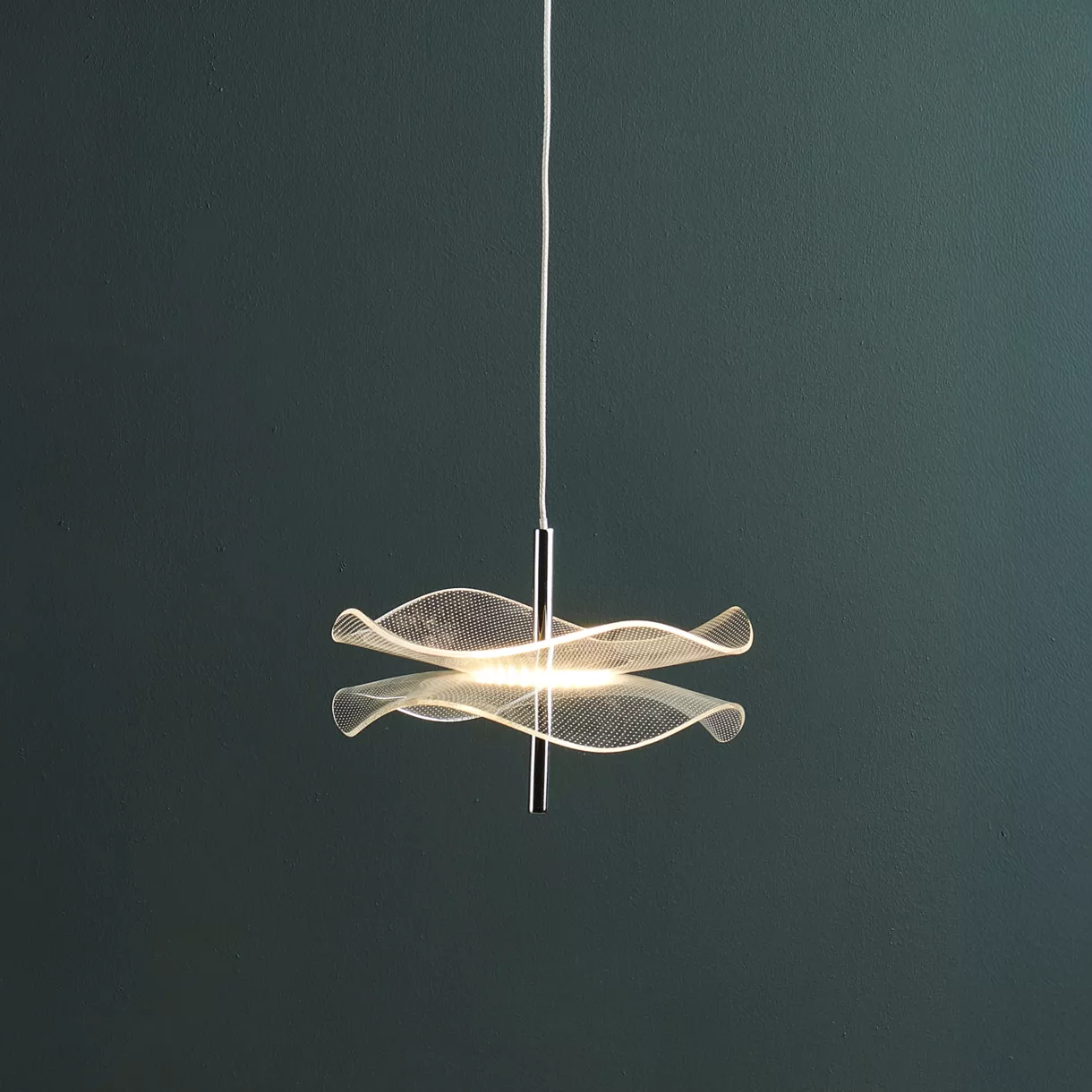 Hanglamp Aluminium  LED (D20 cm) Stellar Transparant
