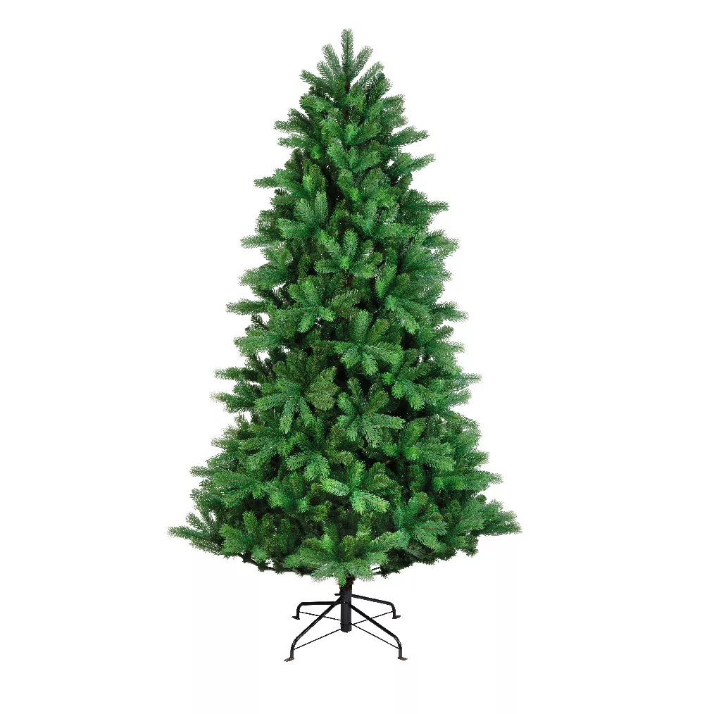 Sapin artificiel de Noël H210 cm extérieur Montana Vert sapin