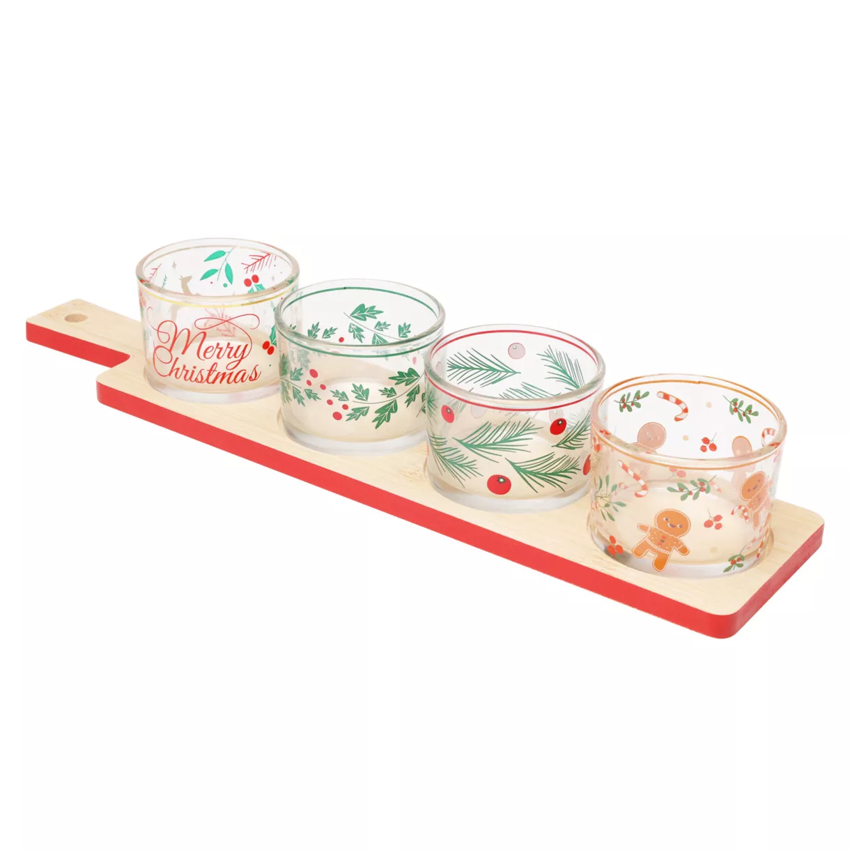 SET SERVICE 5PCS/PLATEAU BAMBO