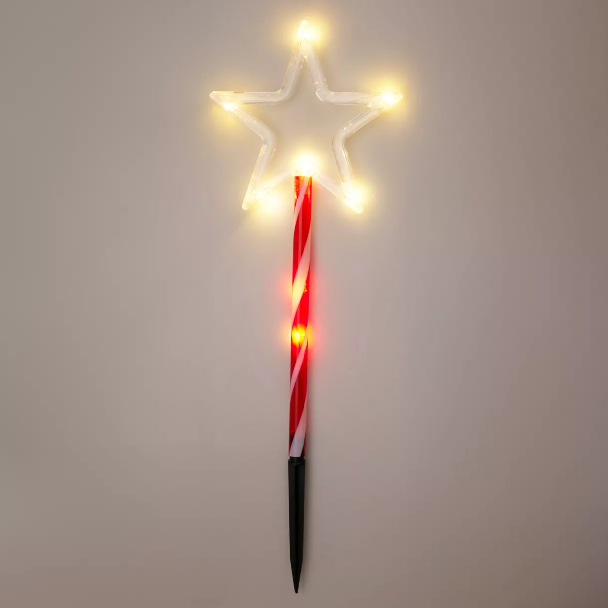 SET DE 5 PIQUETS DE JARDIN NOEL ETOILE