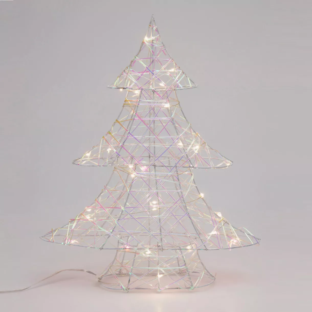 ARBRE DE NOèL 40CM W LED BLANC CHAUD