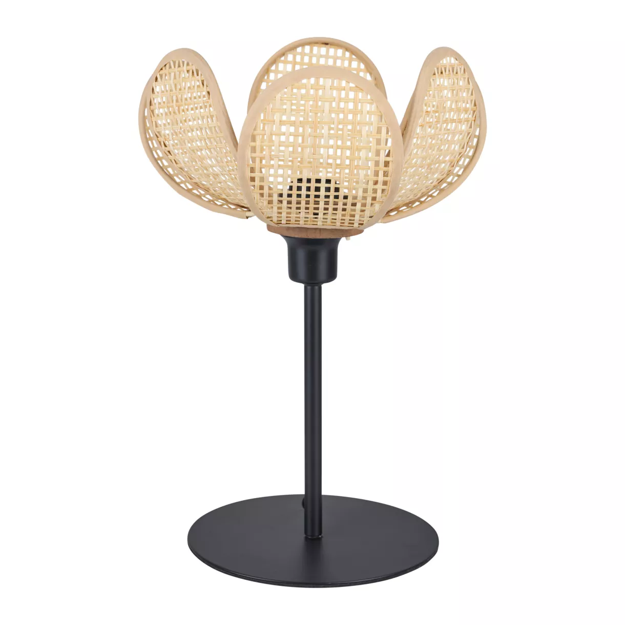 Lampe Bambou 'Margaux' Noire Beige - Bambou CertifiŽ FSC¨ Dim : l20xH29.5xP20cm