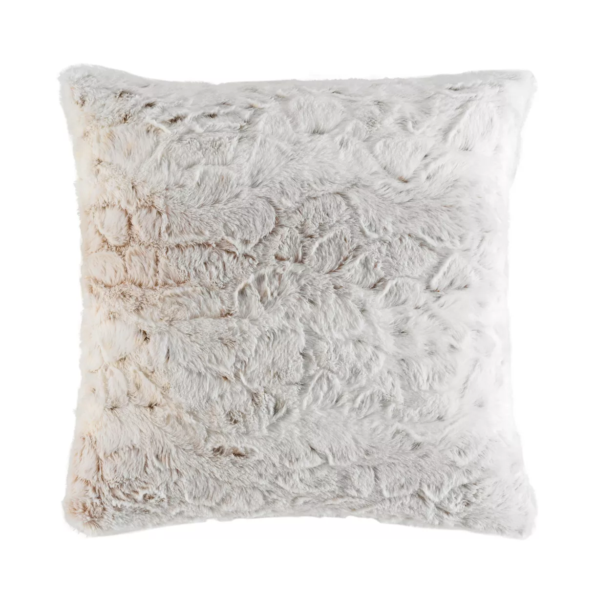 Coussin DŽhoussable (45 x 45 cm) Alaska, Imitation Fourrure/Velours