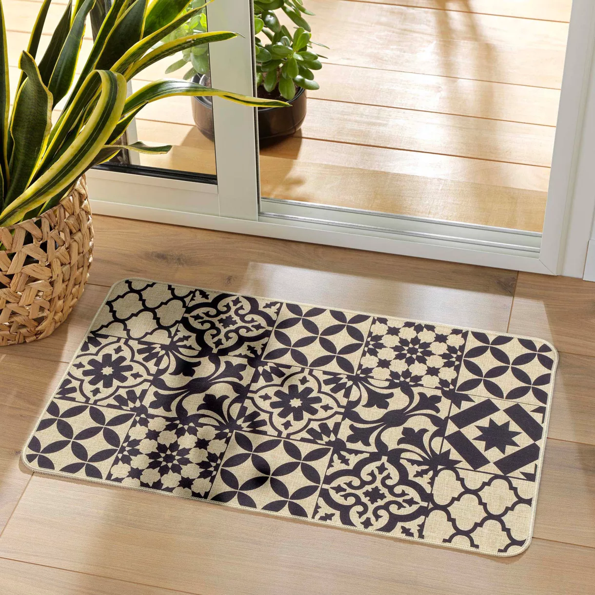 Tapis Rectangle (140 x 200 cm) Tallulah, Viscose TissŽe