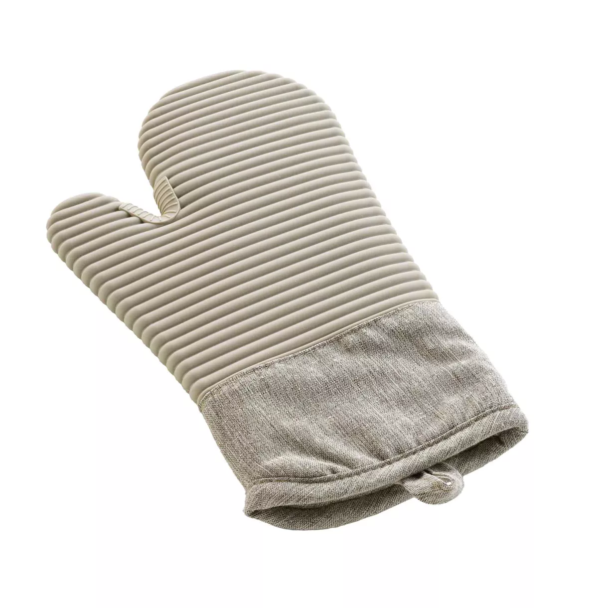 Gant de Cuisine Ambidextre (30x18 cm) Adam Lin, Chambray ImprimŽ et Silicone