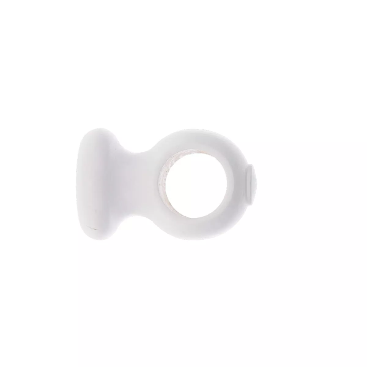 Lot de 2 supports plafond bois (L50 / D28 mm) Nils Blanc