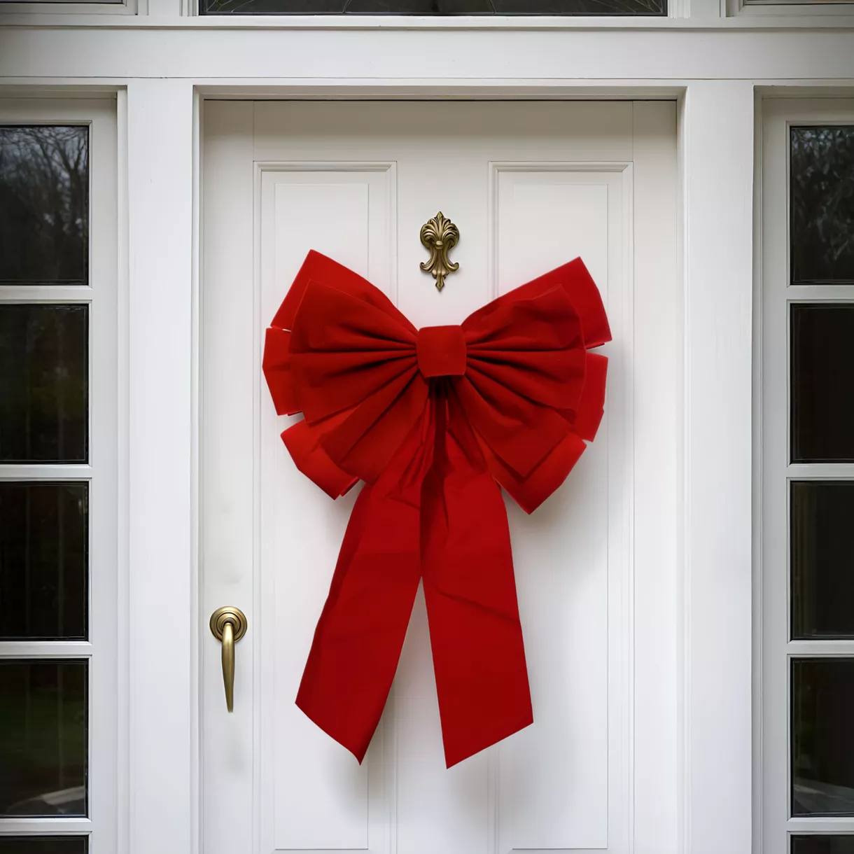 Noeud Géant 60 cm Rouge 1