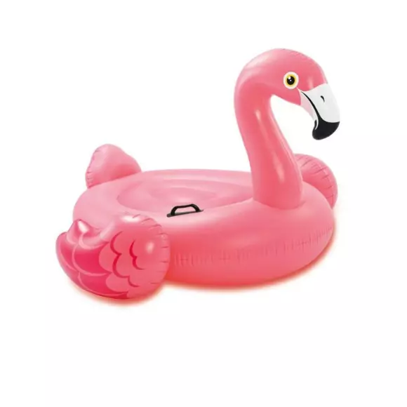 Flamant Rose gonflable à chevaucher - Intex 2