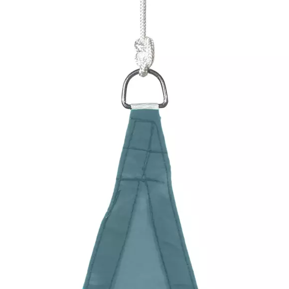 Voile d'ombrage Triangulaire (L 3m) Curacao - Bleu Orage 3