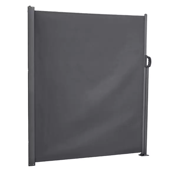 Toldo lateral retráctil Antao - Gris grafito 2