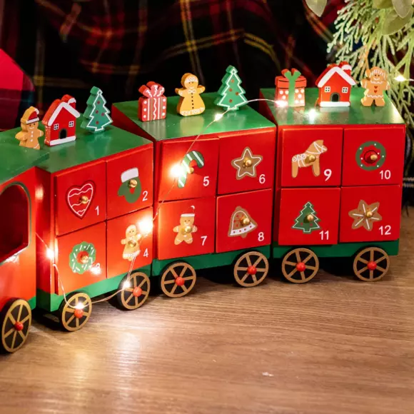 Adventskalender Treintje Rood  Rood 3