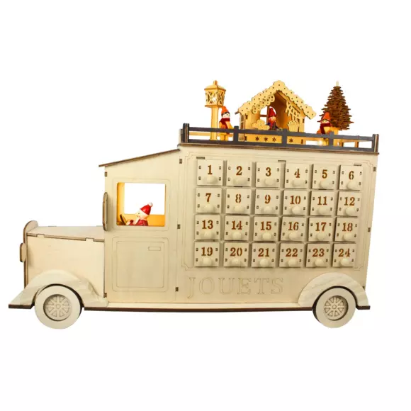Calendario de Adviento luminoso Camion 2