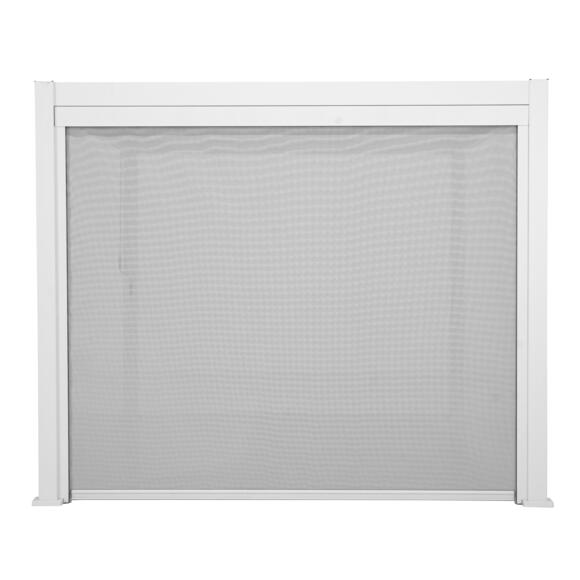 Seitenrollo für Pergola Evora GM (6 x 3,6 m) - Weiß/Grau 2