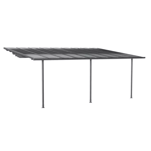 Pérgola Belice ( 3,5 x 6 m) - Grafito 3