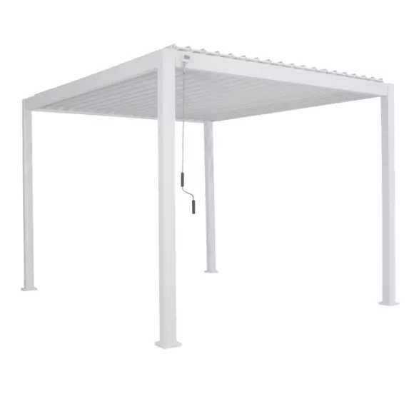 Pérgola Evora PM (3,6 x 3,6 m) - Blanco 2