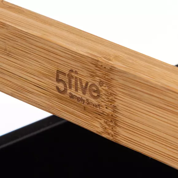 Carro de cocina 3 niveles Negro 3