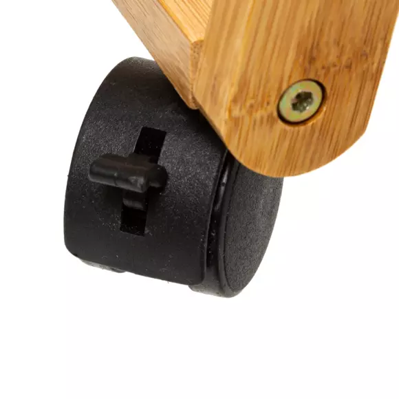 Carrito de cocina 3 niveles Modern Blanco 3