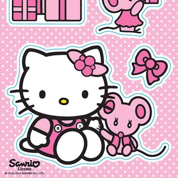 Fenstersticker Hello Kitty Mix Wiederverwendbar 2