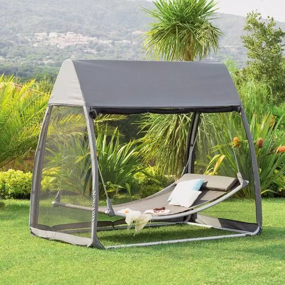Hamaca de jardín hamaca Trinidad - Gris 2