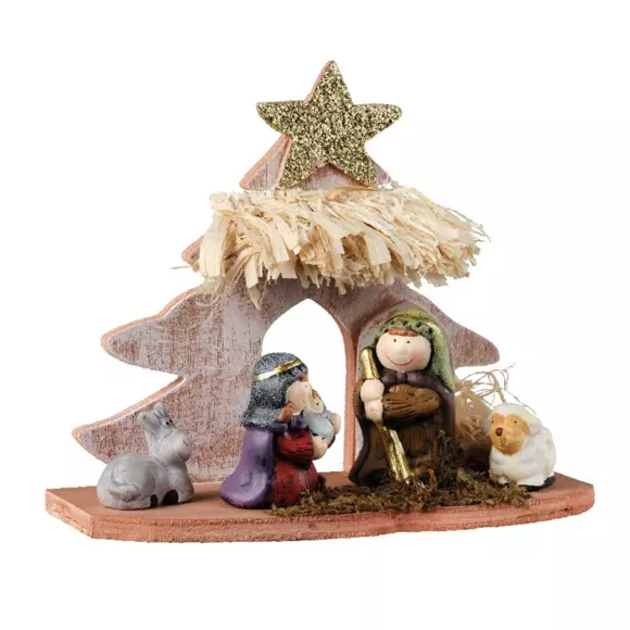 Crèche de Noël complète Sainte-Rosalie 3