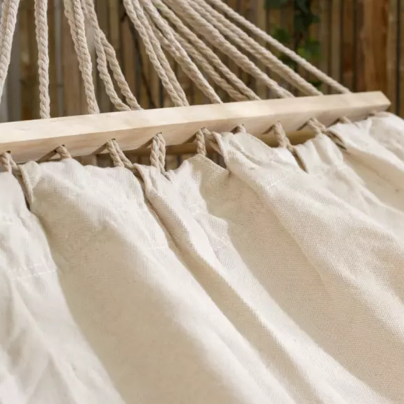 Toile de hamac Nature douce - Blanc/écru 3