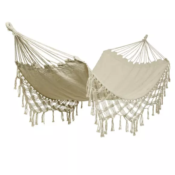 Hamaca Macramé - Crema 2