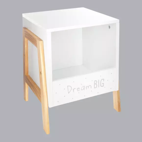 Mueble para ordenar con cajón Escritura Blanco 2