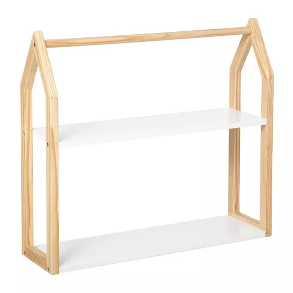 Etagère murale enfant Maison Blanche 2