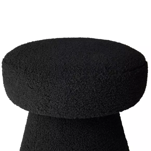 Taburete niño Flora Negro 2