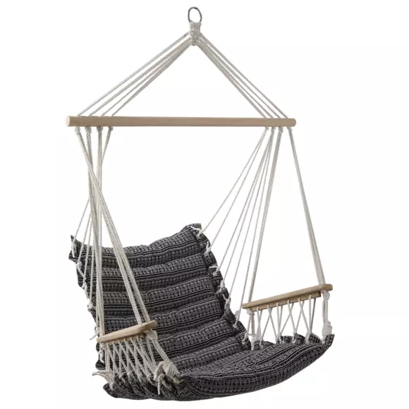 Fauteuil suspendu Jinja - Noir 2