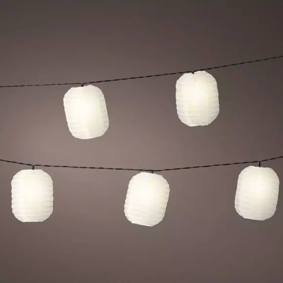 Guirlande lumineuse solaire Ellipse 4,5 m - Blanc chaud 10 LED 2