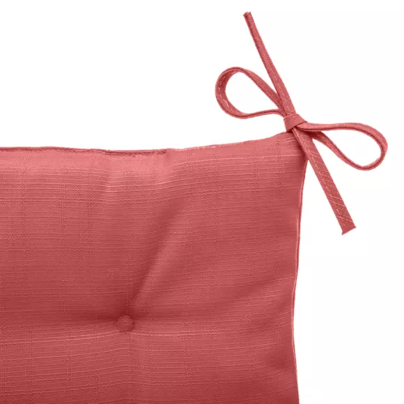 Cojín de silla acolchado Korai - Rosa Marsala 3