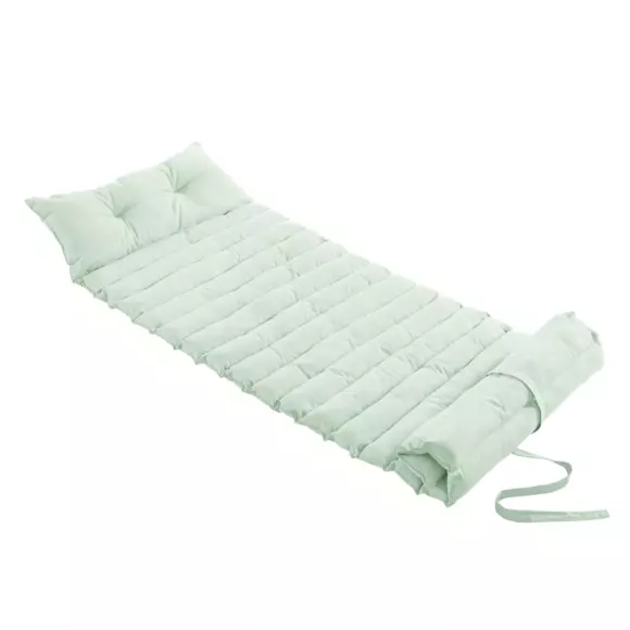 Matelas de plage enroulable (L180 cm) Pixel Vert Menthe 2