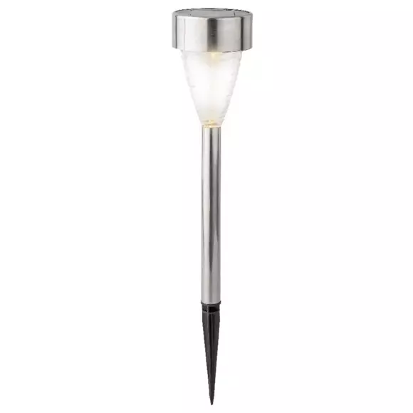 Lot de 4 bornes de jardin solaires Gemme - Blanc chaud 3