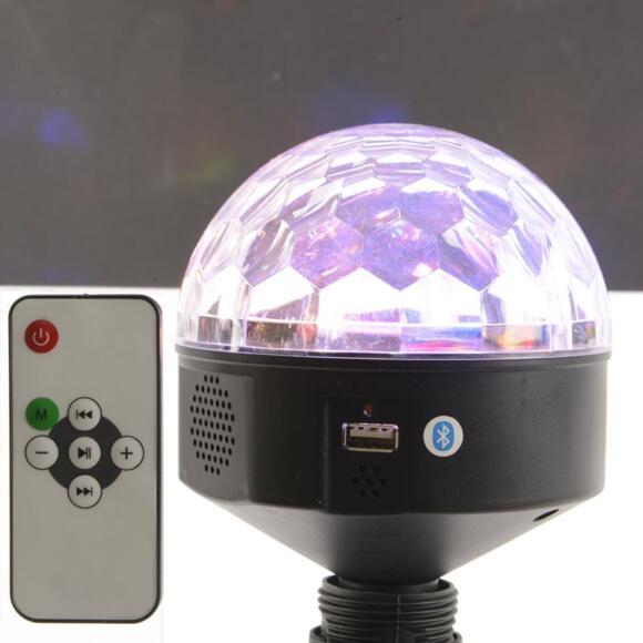 Lampadina  palla magica Disco Multicolore 6 LED 2