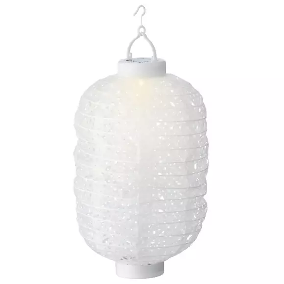 Linterna chinas solar LED Ellipse - Blanco calido 2