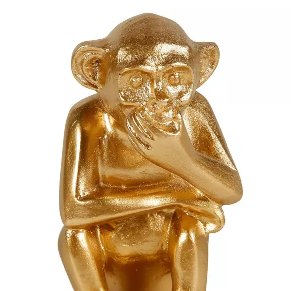 Lot de 3 Singes Sagesse Doré 2