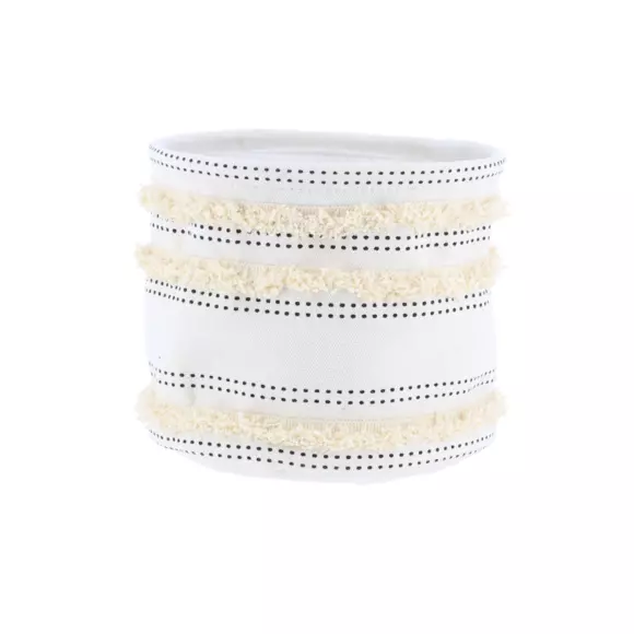 Juego de 3 cestas Franges Beige 3