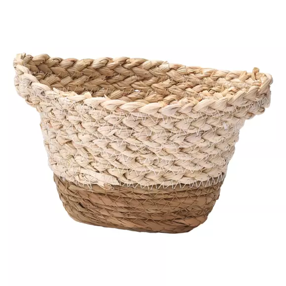 Lot de 3 paniers Maïs Beige 3